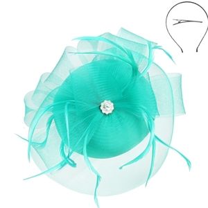 Elegant Classic Pillbox Fascinator Church, Brunch, Kentucky Derby. Tea, Business